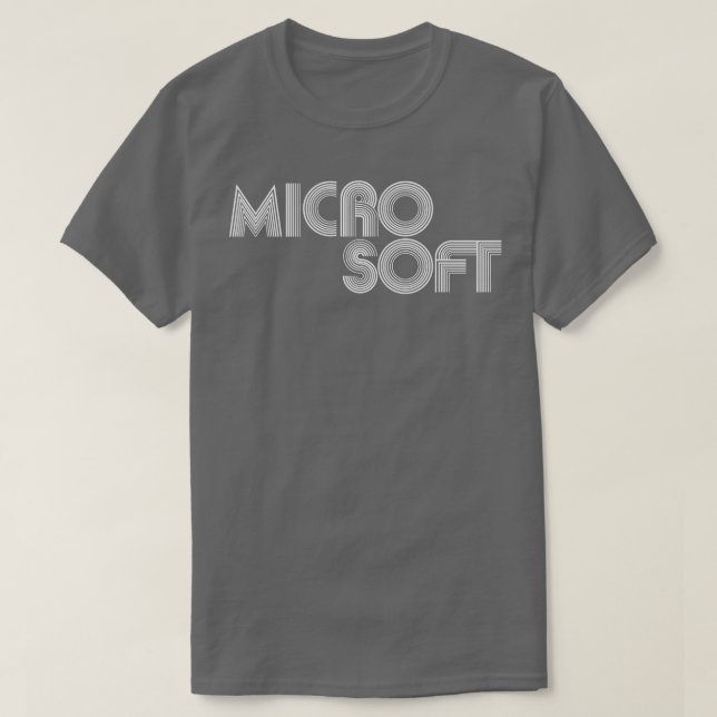 Camiseta Microsoft (Frente do Design)