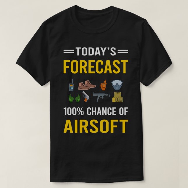 Camiseta Microsoft de Previsão Hoje (Frente do Design)
