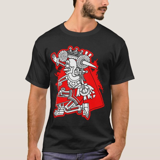 Camiseta Mictlantecutli de Yaoyotl (Frente)