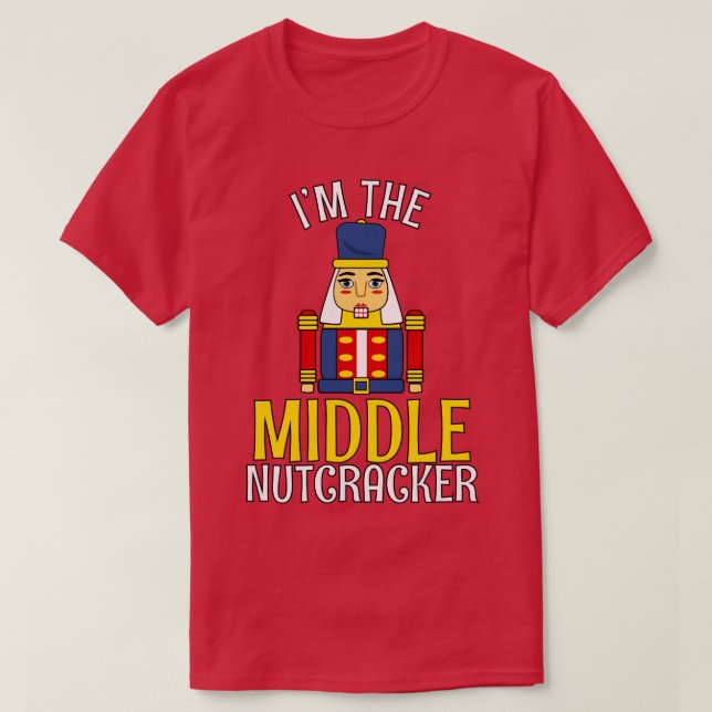 Camiseta MIDDLE Nutcracker Matando Natal 1 (Frente do Design)