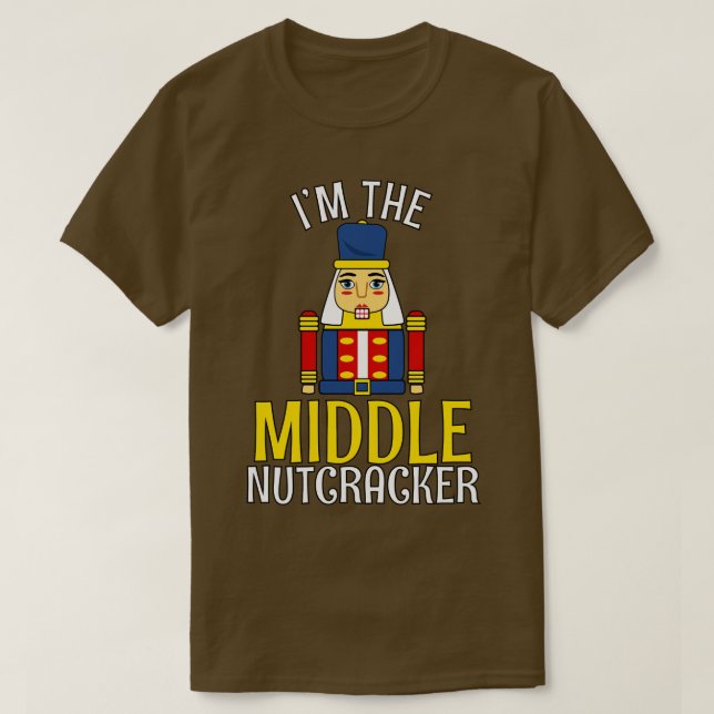 Camiseta MIDDLE Nutcracker Matando Natal 1 (Frente do Design)