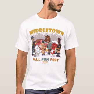 Camiseta Middletown Fall Fest Tee por Stuart Troxel