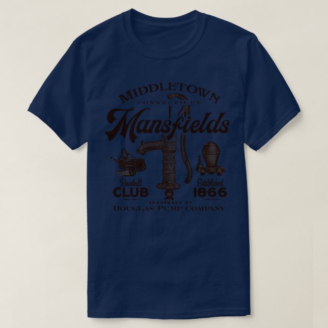 Camiseta Middletown Mansfields (Frente do Design)