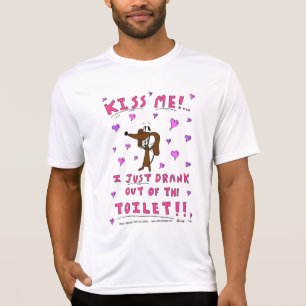 Camiseta Midge "KISS ME" Significa T-Shirt de Desempenho