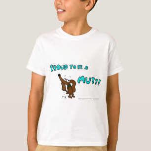 Camiseta Midge ORGULHOSA EM SER UM MUTT Kids Basic T-Shirt