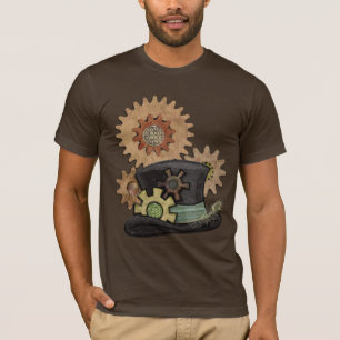 Camiseta Mídia mista Steam Sass Steampunk
