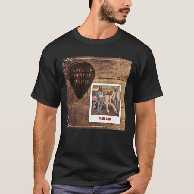 Camiseta Midland Tour Banda Singer Music (Frente)