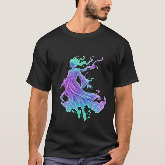 Camiseta Midnight Drift God – Mitologia das Corridas de Rua (Frente)