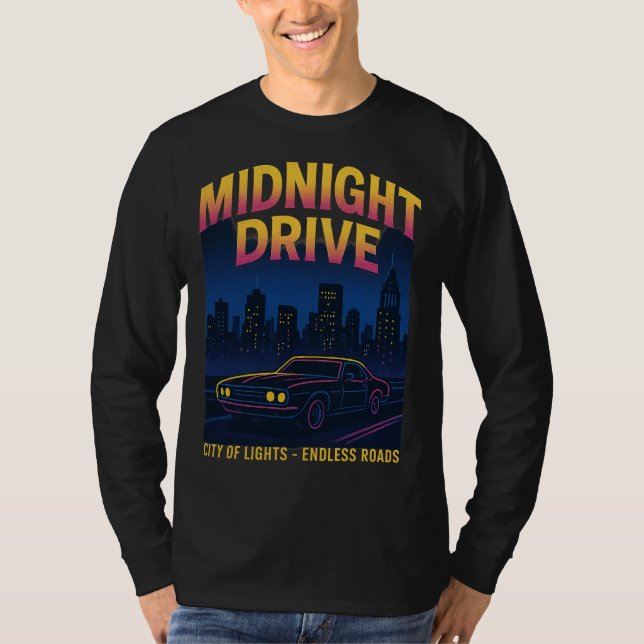 Camiseta Midnight Drive (Frente)