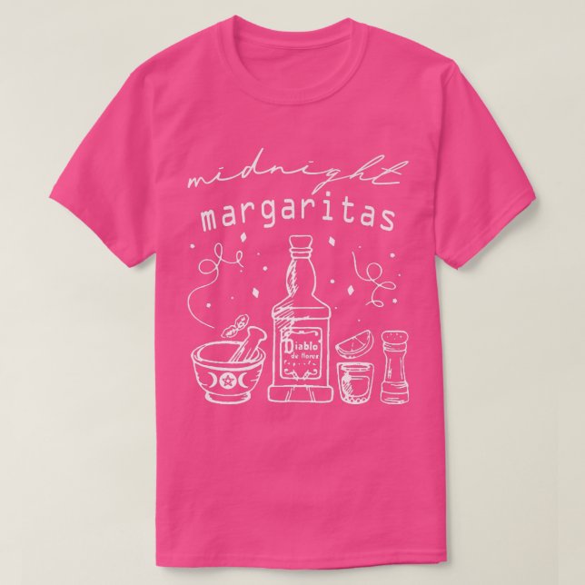 Camiseta Midnight Margaritas Society, Practical Magic Outfi (Frente do Design)