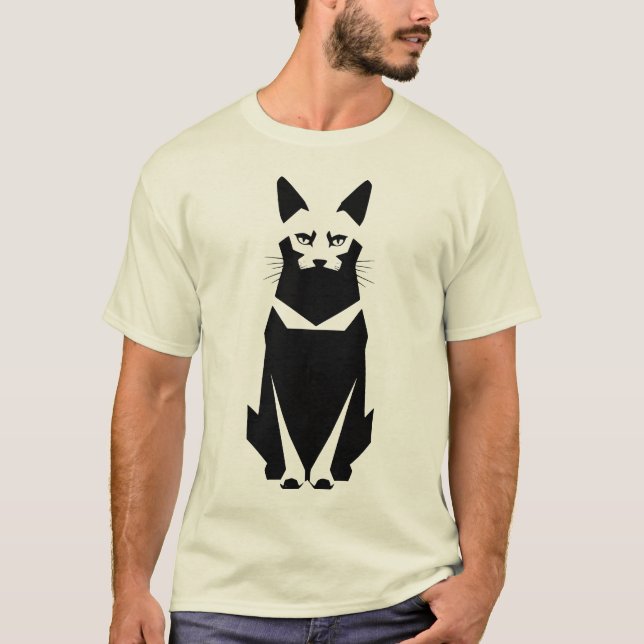 Camiseta Midnight Prism Cat (Frente)
