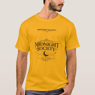 Camiseta Midnight Society Vintage Tee Gótico Lua