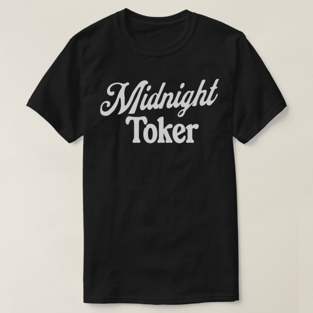 Camiseta Midnight Toker (Frente do Design)