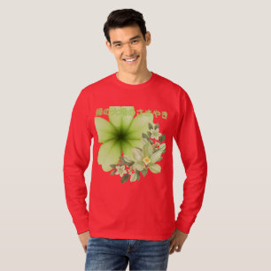 Camiseta Midori no daichi no sasayaki vermelho