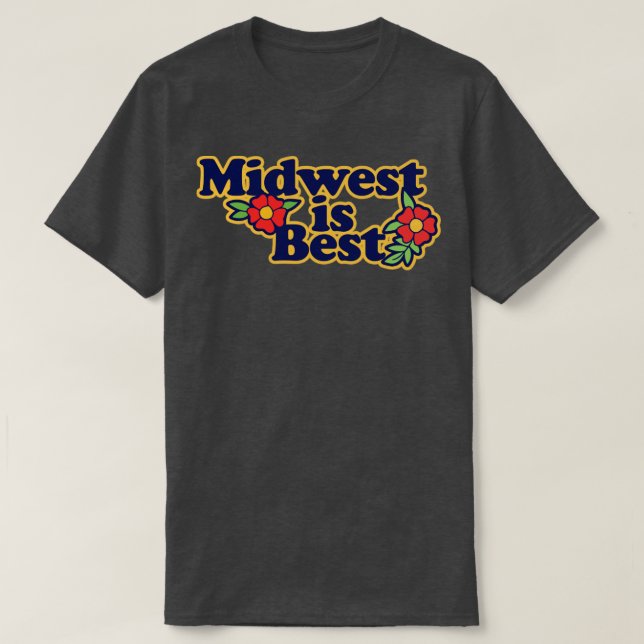 Camiseta Midwest é melhor (Frente do Design)