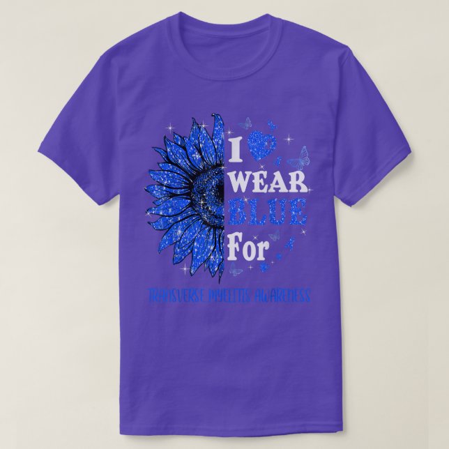 Camiseta Mielite Transversal Transversal Girassol (Frente do Design)