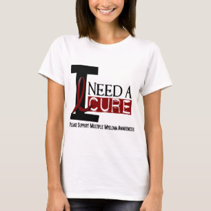 Camiseta Mieloma múltiplo EU PRECISO uma CURA 1