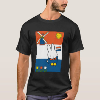 Camiseta Miffy na Holanda - Nijntje nos Países Baixos