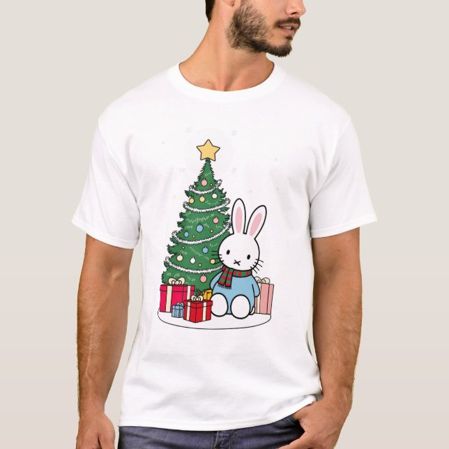 Camiseta Miffy na Manhã de Natal  (Frente)