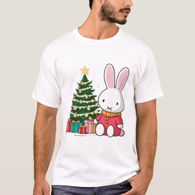 Camiseta Miffy na Manhã de Natal (Frente)