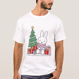 Camiseta Miffy na Manhã de Natal