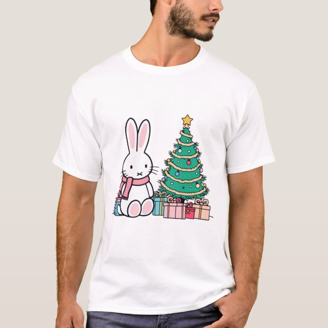 Camiseta Miffy na Manhã de Natal (Frente)