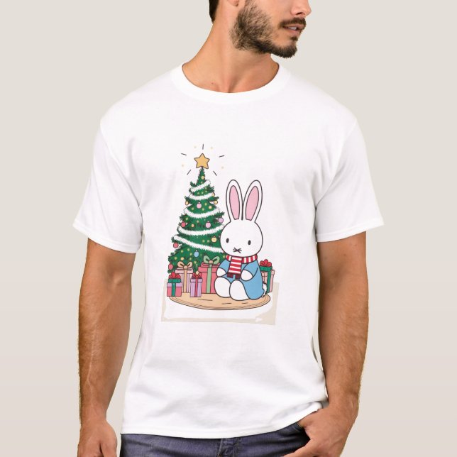 Camiseta Miffy on Christmas Morning (Frente)