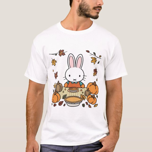 Camiseta Miffy on Thanksgiving (Frente)