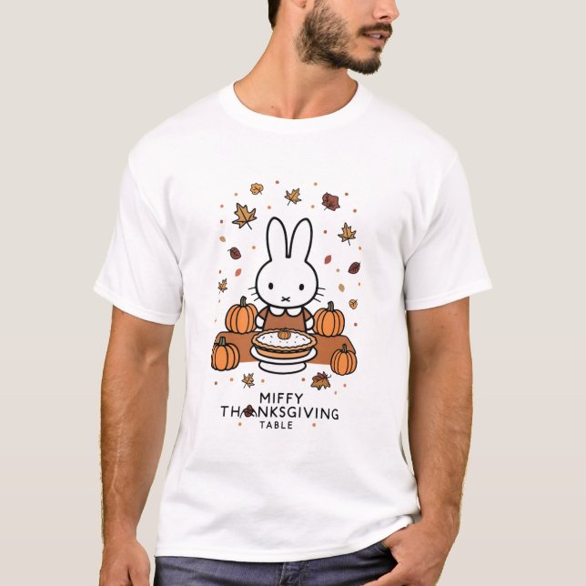 Camiseta Miffy on Thanksgiving (Frente)