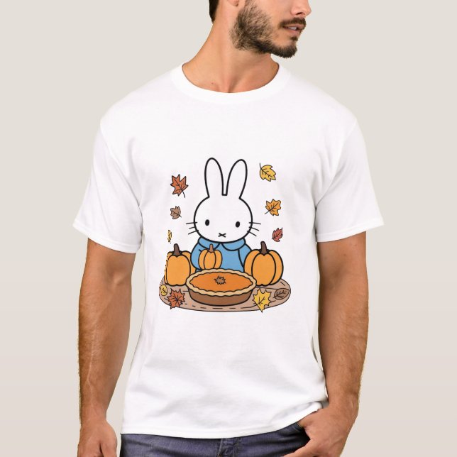 Camiseta Miffy on Thanksgiving (Frente)