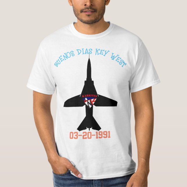 Camiseta Mig-23 para a liberdade Key West (Frente)