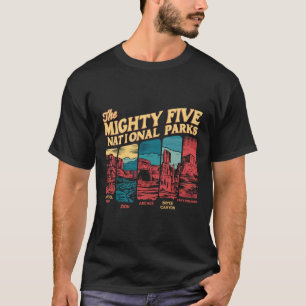 Camiseta Mighty Five Big 5 Parques Nacionais Caminhada Acam