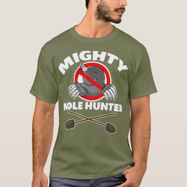 Camiseta Mighty Mole Hunter (Frente)