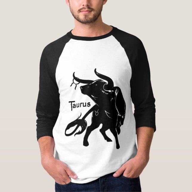 Camiseta Mighty Taurus, o Bull Zodiac (Frente)