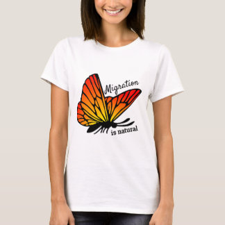 Camiseta Migração é um T-Shirt natural