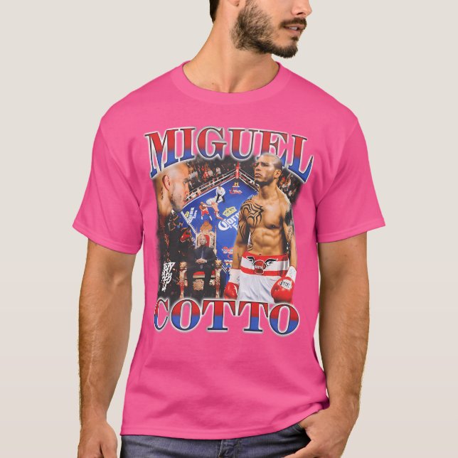 Camiseta Miguel Cotto Puerto Rican Boxend (Frente)