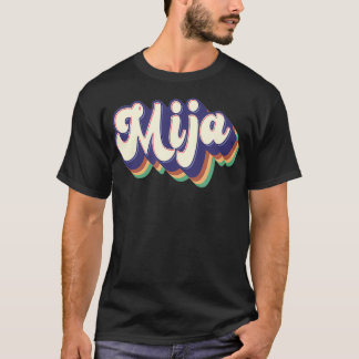 Camiseta Mija Latina Mulheres Meninas Cinco de Mayo Retro S