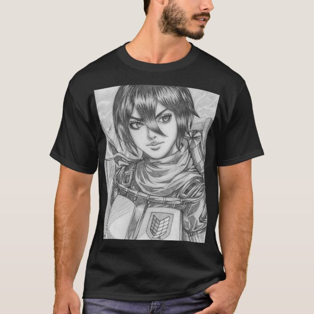 Camiseta Mikasa Ackerman (Frente)