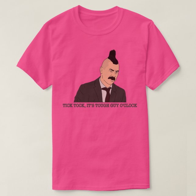 Camiseta Mike Cara Duro do Mestre de Tarefas (Frente do Design)