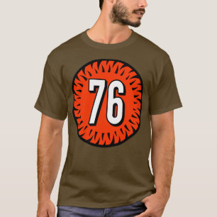 Camiseta Mike Daniels Número 76 Jersey Cincinnati Bengals I