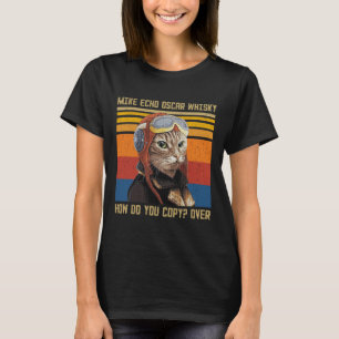 Camiseta Mike Echo Oscar Whisky Como Você Copia - Vintage C
