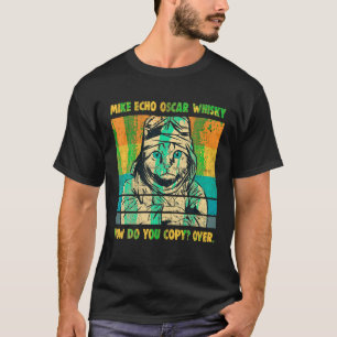 Camiseta Mike Echo Oscar Whisky Voando Cat Pilot MEOO Cat O