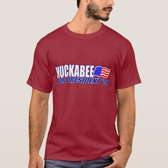 Camiseta Mike Huckabee para o presidente t-shirt 2008 (Frente)