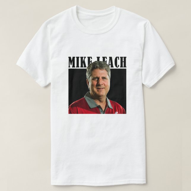 Camiseta Mike Leach (Frente do Design)