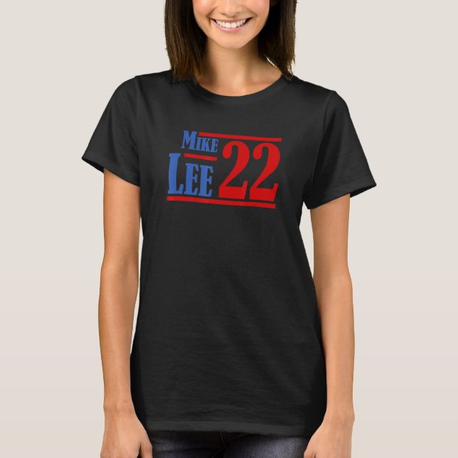 Camiseta Mike Lee 2022 Patriota Republicano no Senado dos E (Frente)