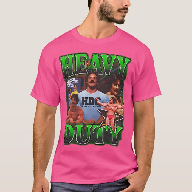Camiseta Mike Mentzer Heavy Duty (Frente)