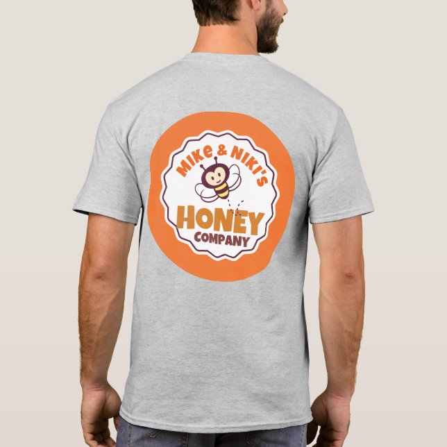 Camiseta Mike & Niki's Honey Company T-Shirt Fund Raiser (Verso)