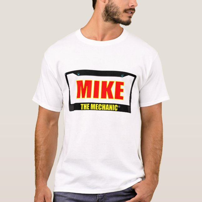 Camiseta Mike o mecânico (Frente)