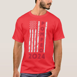 Camiseta Mike Pompeo 2024 Pompeo 2024 Presidente Republican