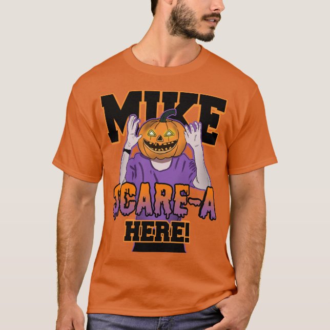 Camiseta Mike Scare-A Here T-Shirt (Frente)
